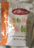 Mängden socker i Sherbet gummi bears