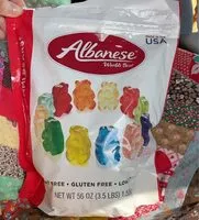 Mängden socker i Gummy Bear