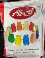Mängden socker i 12 Flavor Gummi Bears