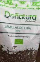 Mängden socker i Semillas de chía