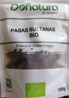 Mängden socker i Pasas sultanas bio