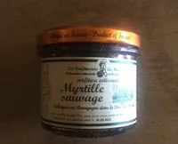 Mängden socker i Confiture artisanale a la myrtille sauvage