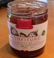 Mängden socker i Confiture de fraises belges