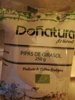 Mängden socker i Pipas de girasol