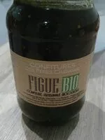 Mängden socker i Confitures de figue bio