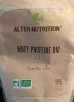 Mängden socker i Whey proteine bio vanille