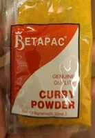 Mängden socker i Curry powder