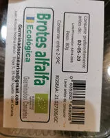 Mängden socker i Brotes de alfalfa