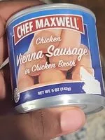 Mängden socker i Chef Maxwell Vienna Sausage