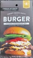 Mängden socker i Crispy Smash Patty Burger
