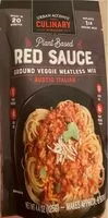 Mängden socker i plant based red sauce