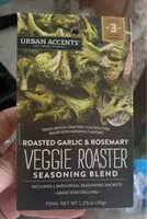 Mängden socker i Roasted garlic & rosemary veggie roaster seasoning blend