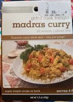 Mängden socker i Madras Curry