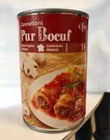 Mängden socker i Cannelloni Pur Boeuf