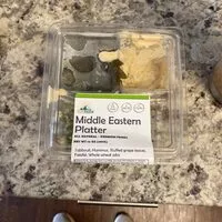 Mängden socker i Middle eastern platter