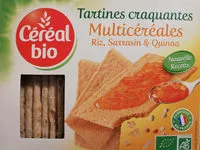 Mängden socker i Tartines craquantes multicéréales