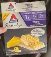 Mängden socker i Atkins Endulge Lemon tart