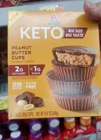 Mängden socker i Keto peanut butter cups