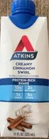 Mängden socker i Creamy Cinnamon Swirl Protein-Rich Shake