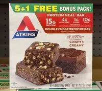 Mängden socker i Double fudge brownie bar