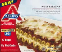 Mängden socker i Meat lasagna