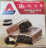 Mängden socker i Cookies & crème bar