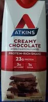 Mängden socker i Atkins Creamy Chocolate Protein-Rich Shake