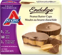 Mängden socker i Endulge peanut butter cups candy packs