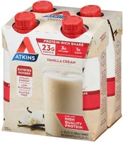 Mängden socker i Cream shake