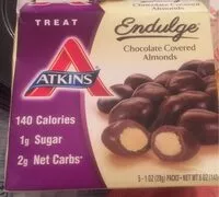 Mängden socker i Endulge almond pieces