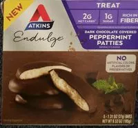 Mängden socker i Atkins Endulge peppermint patties