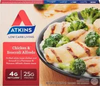 Mängden socker i Chicken & broccoli alfredo