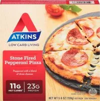 Mängden socker i Stone fired pepperoni pizza