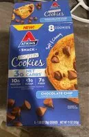 Mängden socker i Atkins snack protien cookies