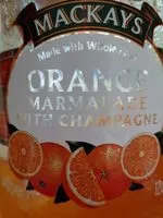Mängden socker i Mackays Orange Marmalade with Champagne
