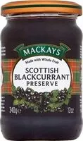 Mängden socker i Scottish Blackcurrant preserve