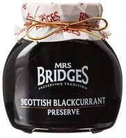 Mängden socker i Mrs Bridges - Scottish Blackcurrant Preserve by Mrs Bridges, 12oz (340g) Jar