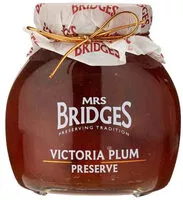 Mängden socker i Mrs Bridges - Victoria Plum Preserve, 12oz (340g) Jar