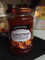 Mängden socker i Christmas marmalade witz cranberrys