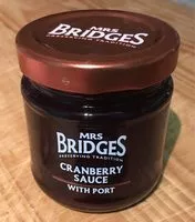 Mängden socker i Cranbery sauce with port