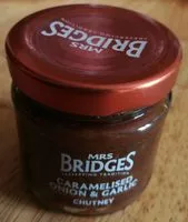 Mängden socker i Caramélisé onion & garlic chutney