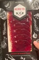 Mängden socker i Grison de boeuf fumé