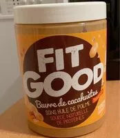 Mängden socker i Beurre de cacahuètes FIT GOOD
