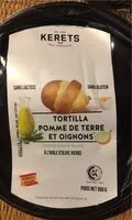 Mängden socker i TOrtilla de pomme de terre et oignons