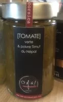 Mängden socker i Confiture de Tomate Verte & Poivre Noir du Timut du Népal
