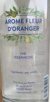 Mängden socker i Arôme fleur d'oranger