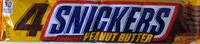 Mängden socker i Snickers Crunchy Peanut Butter