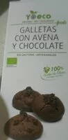 Mängden socker i Galletas con avena y chocolate
