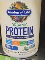Mängden socker i Organic protein powder