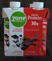 Mängden socker i Zone perfect chocolate marshmallow